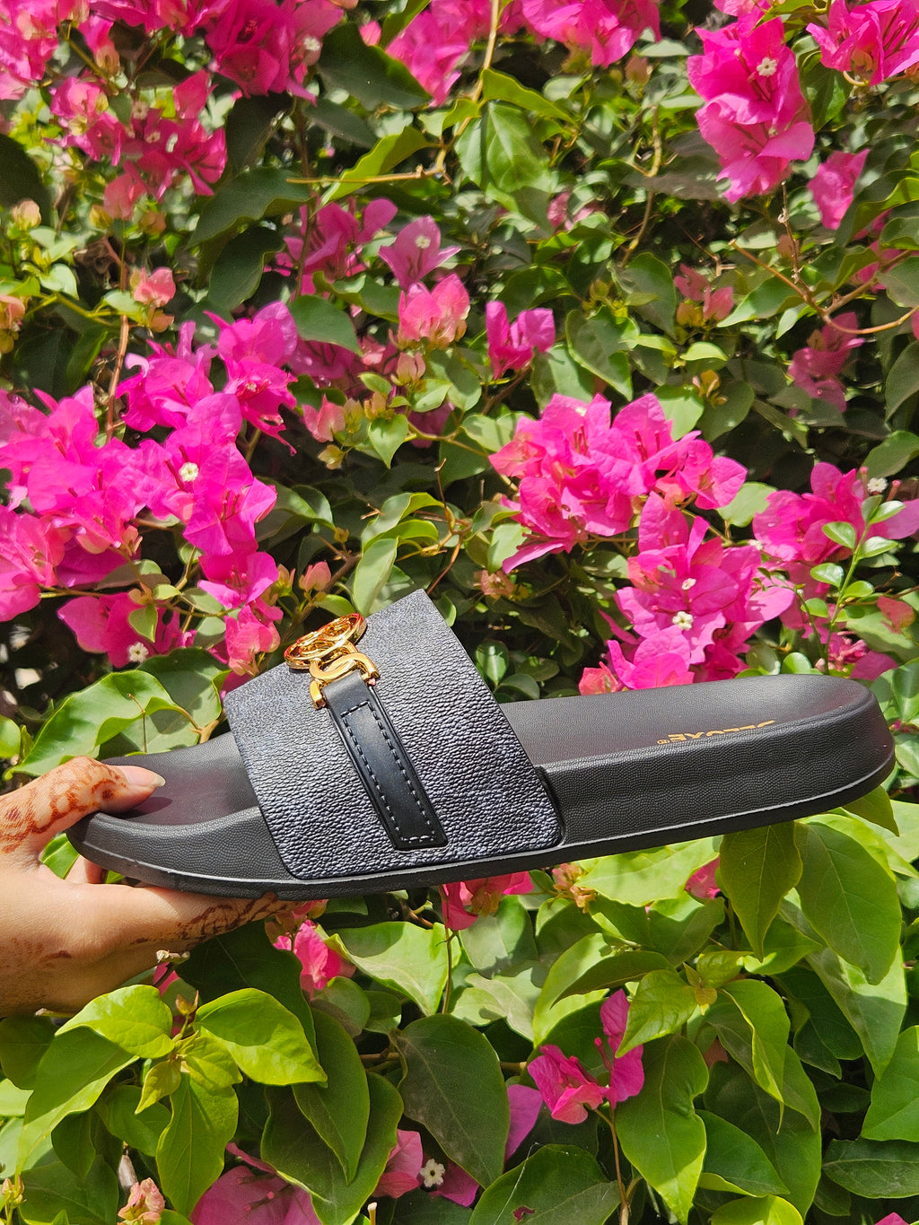Flora Charm Slides by - Royal Steps