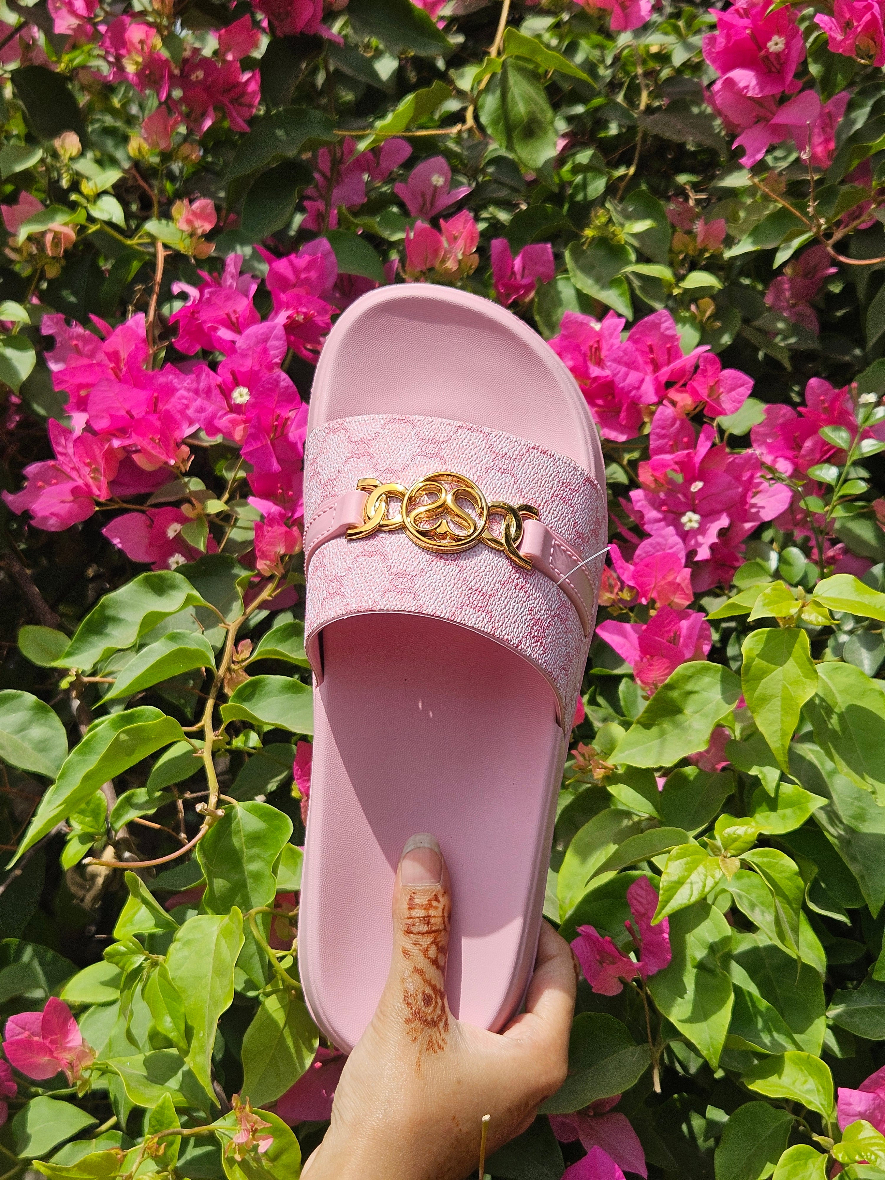 Flora Charm Slides by - Royal Steps